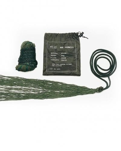 Mil-Tec Unisex - Adult 14443000 Mini Hammock, Olive, One Size