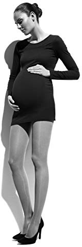 SEGRETA Collant 140 den maman, compressione graduata medio-forte