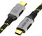LINKUP - Cavo USB 4.0 240W 40Gbps Tipo-C Thunderbolt 4 [1,2m] Video 8K@60Hz Ricarica e dati rapida Rivestito resistente Compatibile con iPhone 15/16 Pro/Max MacBook Pro/Air iPad Pro Galaxy S23