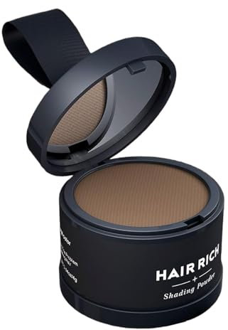 Polvere per ritocchi per le radici dei capelli, per donne e uomini, polvere professionale per diradare i capelli, antivento e resistente al sudore, accessori per coprire l'attaccatura dei capelli