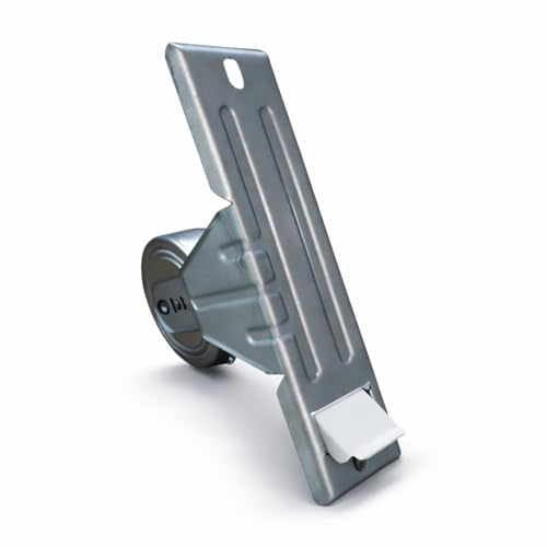 TELKES - Recogedor Compacto de Acero para Persianas Enrollables | Sistema Universal Resistente De Empotrar o Encastrado | Medidas: 188x46x110 mm (Sin Embellecedor)