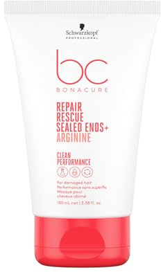 BC BONACURE Peptide Repair Rescue Sealed Ends, 3.38-Ounce (100 mL)