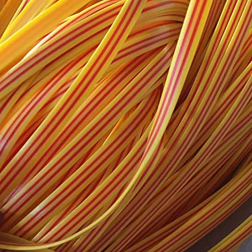 Material de reparación de ratán Tejido Tejido de ratán sintético, Taburete de Silla de Cesta de Fruta Hecho a Mano de ratán Plano de 6mm de Ancho de Tejido de ratán de plástico