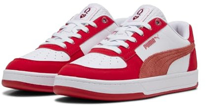 PUMA Damen Caven 2.0 Idylle Sneakers 42, Pink Fruit Dark Crimson White Red