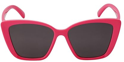 Polariserade barnsolglasögon för pojkar och flickor (3–12 år) glasögonhållare + solglasögon påse, ROSA