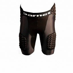 BARNETT FS-10 Pantaloncini a compressione rinforzati, 5 pezzi integrati, Football americano