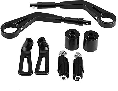 KIMISS 1 Paire de leviers de Frein d'embrayage réglable de Moto protège Universel pour Guidon 22 mm