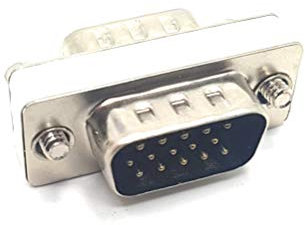 MainCore VGA/SVGA HD15 to HD15 / 15-pin Male to Male/Mini Gender Changer Coupler Adapter Connector