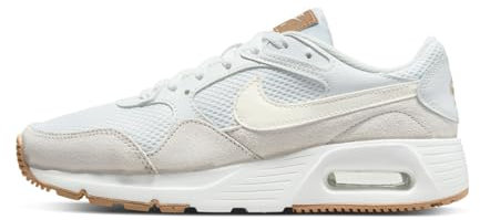 NIKE Damen AIR MAX SC Sneaker, Summit White/Sail-Platinum Tint-Hemp, 42 EU