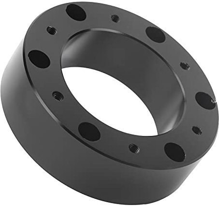 Lenkrad Abstandshalter 1 Zoll Aluminiumlegierung Hub Adapter zur Erhöhung der Höhe für besseren Fahrkomfort, Auto-Lenkrad-Adapterplatte für 6-Loch Lenkräder