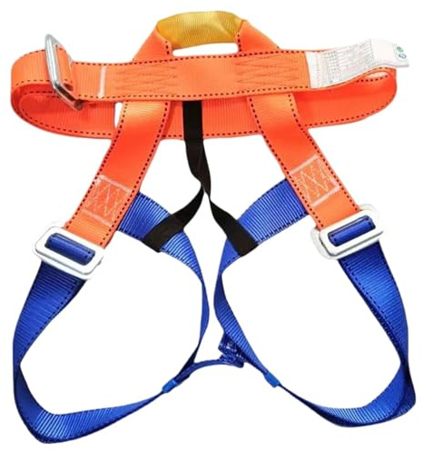 Uomini 'imbracatura 'arrampicata, cintura di arrampicata - Cintura di sicurezza a metà corpo per attrezzatura da arrampicata all'aperto - a vita di salvataggio antincendio, imbracatura spessa comoda p