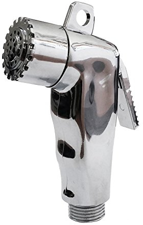 Doccia Doccetta Soffione a Pulsante Cromata per Barca Gommone Camper per Uso Nautico