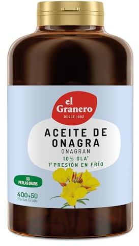 El Granero Integral - ONAGRAN ACEITE DE ONAGRA - 400+50 PER. 700 mg