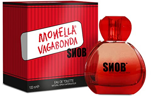 MONELLA VAGABONDA | Snob Eau de Toilette - Profumo Donna con Fragranza Fiorita, Legnosa e Muschiata, Profumo per Donna con un Dolce Mix di Fragranze, Made in Italy, 100 ml