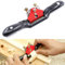 Swpeet 10'' Adjustable SpokeShave with Flat Base, Metal Blade Hand Tool Perfect for Wood Craft and Wood Working