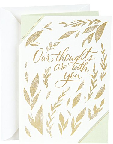 Hallmark Sympathy Greeting Card (Our Hearts are with You)