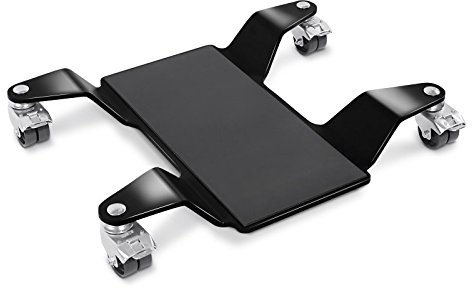Chariot Range Moto pour béquille Centrale ConStands Mover II, Max. 320 kg, Noir