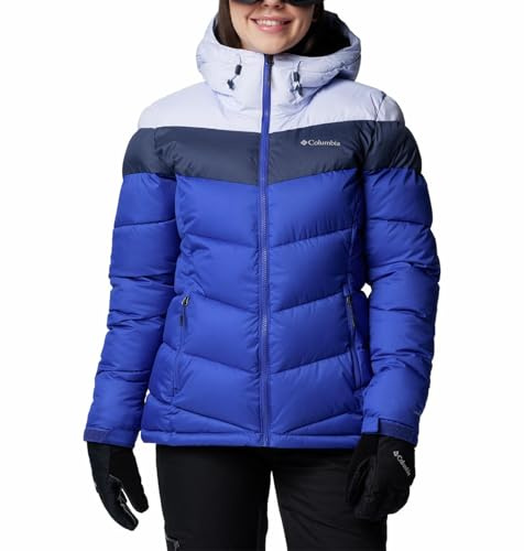 Columbia Women's Abbott Peak 2 Insulated Jacket, Clematis Blue/Snowdrift/Nocturnal, L