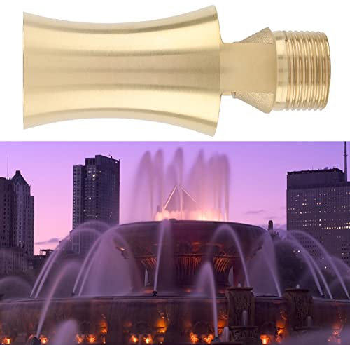 Torre di Ghiaccio in Ottone, Irrigatore di Cedro, Albero di Ghiaccio, Fontana, Stagno, Cascata, Fontana, Paesaggio Acquatico, Due Teichpumpe Brunnen, Ugello, Spruzzatore di