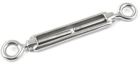 1 pz acciaio inossidabile V4A tenditore M5 fune arridatoio vite occhio - occhio