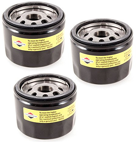 Briggs & Stratton Genuine OEM 492932 492932S Oil Filter (3 Pack)