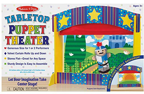 Melissa & Doug teatro de marionetas de mesa por Melissa & Doug