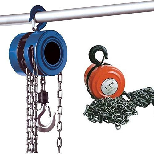 Palan manuel 1 tonne chaine 3 mt montacarichi vericello Crochet Treuil
