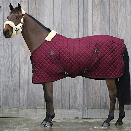 Kentucky - Coperta per cavalli, 400 g, colore: bordeaux