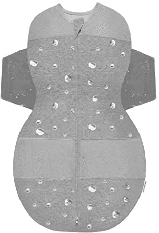 100% Organic SNOO Sleep Sack - Large - Graphite Planets