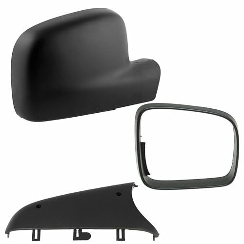Spiegelkappe Außenspiegel Gehäuse + Rahmen + Blende Rechts für T5 / Caddy 3