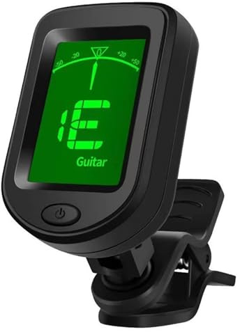 Gitarr, stämmare, clip- Tuner stämapparat gitarr, klipptuner gitarr stämmare exakt kromatisk tuner, gitarrkapodaster/stämmare för fastsättning för gitarr, bas, fiol, ukulele | stämapparat exakt kromatisk tuner, gitarr kapodaster/stämmare för fastsättning för gitarr, bas, violin, ukulele