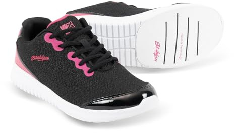 KR Glitz Black/Magenta Size 9