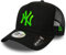 New Era New York Yankees MLB Cap Kappe Trucker Baseball Diamond Era schwarz neon grün - One-Size