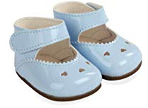MUÃECAS ARIAS Set Zapatos Azules para MUÑECOS DE 45 CM
