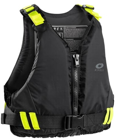 Osprey | Adult Buoyancy Aid 50N, PFD Swim Vest, Waterproof Float Jacket for Watersports, Paddleboarding and Kayaking Red, Multiple Sizes