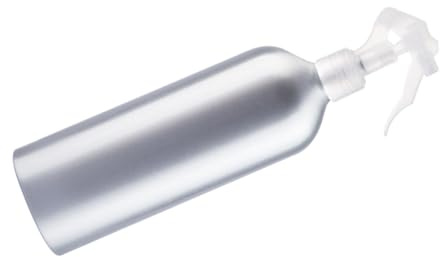 HONMEET 2 piezas Botella Pulverizadora de Aluminio Reutilizable Dispensador Portátil con Diseño Desmontable para Viaje Hogar y Salón Atomizador de Agua Ecológico y Ligero