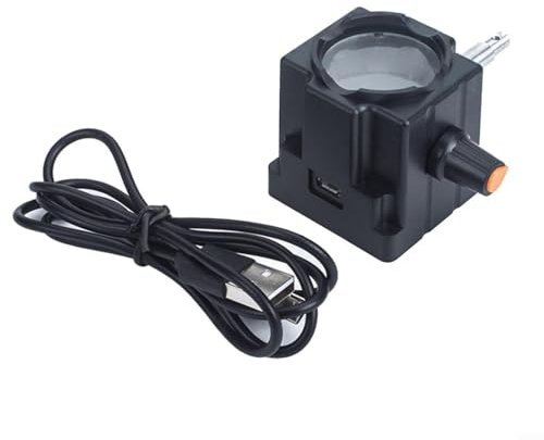Sorgente luminosa biologica del microscopio di illuminazione del LED, sorgente luminosa regolabile del USB LED, per microscopio biologico e strumenti ottici (B)