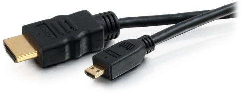 C2G 10ft (3m) Standard Speed HDMI to Micro HDMI Cable with Ethernet - 1080p HDMI 2.0 Gold Plated