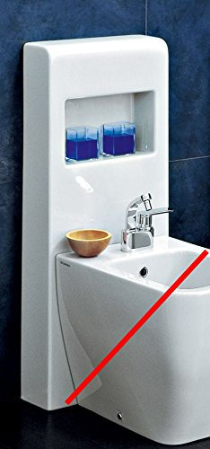 Flaminia serie Niagara TR40 Complemento bidet con ripiano per Link, Terra, Como, Void e Quick