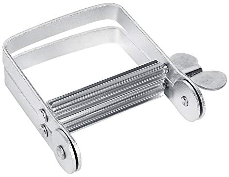 Garsent Spremi Dentifricio in Metallo, Spremi Dentifricio Spremi Tubi Alluminio Spremiagrumi per Cosmetici, Tubetti Vernice, Tinture Colorate, Crema Mani, Dentifricio.