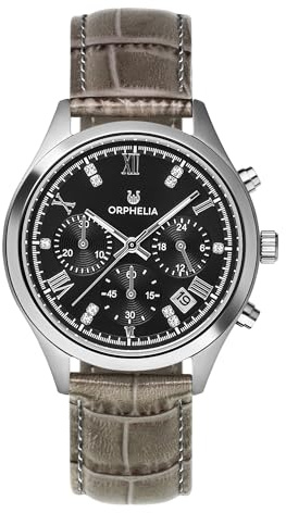 ORPHELIA Reloj para mujer cronógrafo Regal Cuero