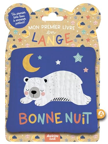Mon premier livre tissu en lange - bonne nuit