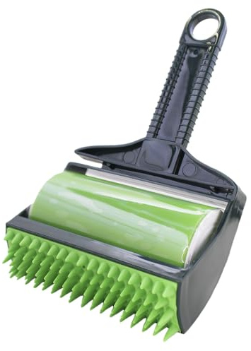 Stick It! Handheld Roller, Pet Hair Remover, Washable and Reusable Lint Roller for Pet Fur