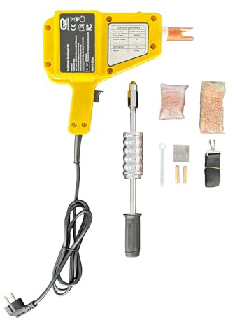 Kit de soldadura por puntos, kit de reparación de abolladuras, 800 VA, 220 V, kit de extractor de abolladuras con accesorios completos (5500-1)