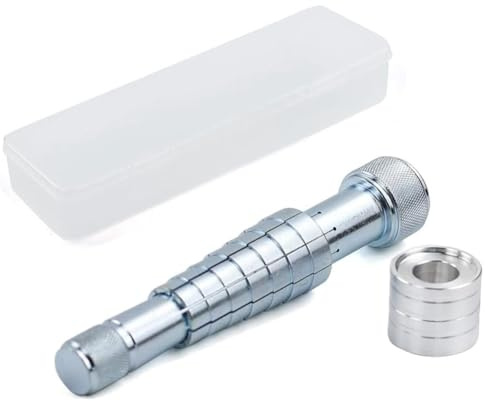 Putiqcher Ring Stretcher Enlarges Mandrel Wedding Ring Size Jewelry Ring 17-24mm Ring Size Adjustment Repair Size Tool