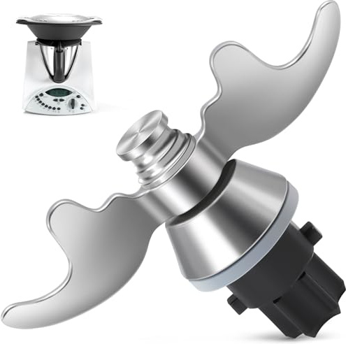Inwee Coltello per Impastare per Bimby TM31, Coltelli Lame per Vorwerk Thermomix Bimby TM31 Ricambi Robot da Cucina Lame in Acciaio Inox, Nessun Residuo di Pasta, Pulizia Rapida della Lama
