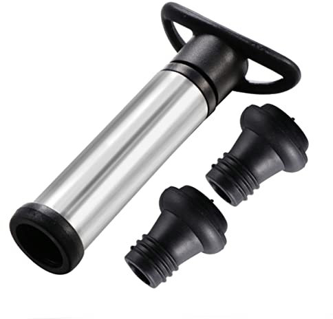 ROMISBABA 3 Pz pompa per vuoto salva vino wine pump tappo sottovuoto per vino tappi salva vino tappo per bottiglia di vino