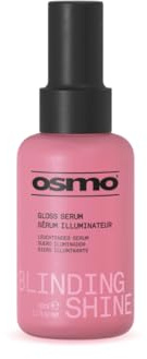 Osmo Blinding Shine Hair Serum, 50ml | Tames Straight or Curly Strands with Moringa Oil and Silk Protien for Frizz Free, High Gloss Results, Vegan
