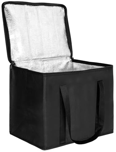 Rilcn 30L Large Cool Bag – Insulated Cooler Bag for Picnic, Camping, Lunch & Food Delivery, Foldable Thermal Bag for Shopping & Travel