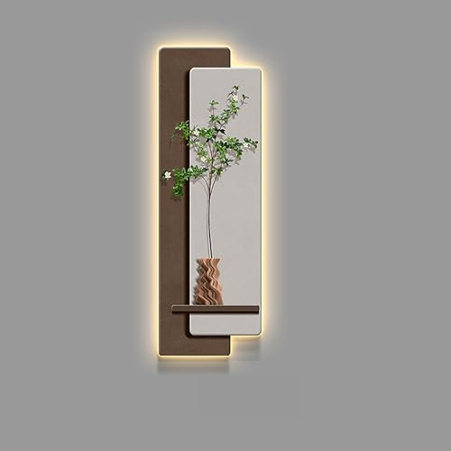 XDOPIRRS 3D Relief Decorative Painting for Bedroom,Home Decor Hanging Painting,modern 3d sandstone wall art with led lighting,Borderless Sandstone Wall Decoration(B,50 * 150cm/19.7 * 59in)
